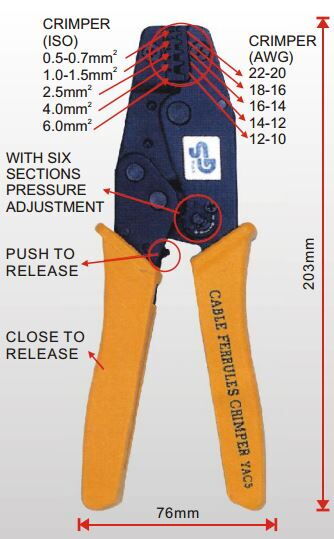 KSN FC-5 Yüksük Sıkma Pensesi