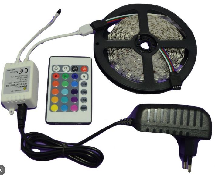 Kumandalı Rgb Şerit Led Seti