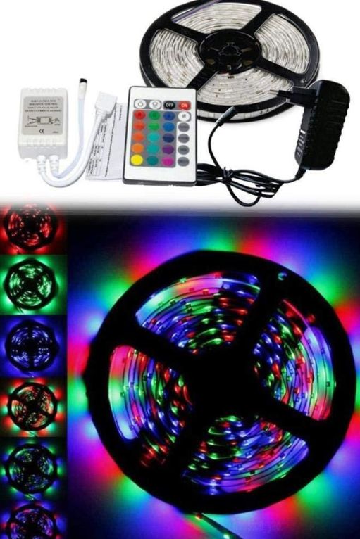 Kumandalı Rgb Şerit Led Seti