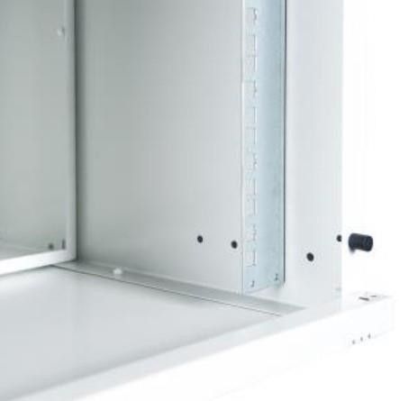 Lande 12U 540x400 Duvar Tipi Rack Kabin Beyaz