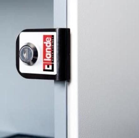 Lande 12U 540x400 Duvar Tipi Rack Kabin Beyaz