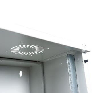 Lande 12U 540x400 Soho Duvar Tipi Rack Kabin Beyaz