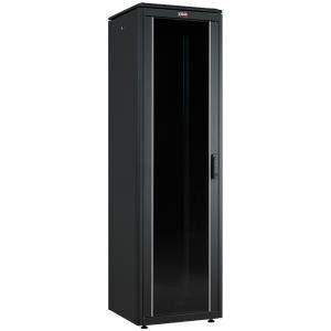 Lande 42U 600x600 Tekerlekli Rack Kabin Siyah