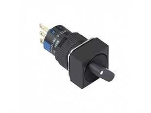 LAS1-AF-11X-21 16mm Buton OFF-ON 1NO/1NC Kare