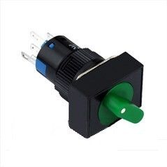 LAS1-AJ-22X-21 16mm Buton OFF-ON 2NO/2NC Dörtgen