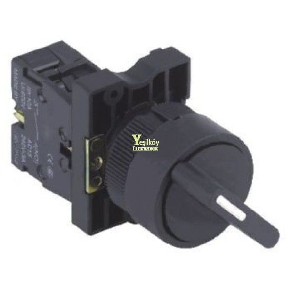 LAY5-ED21 22mm Kısa Mandal 0-1 Kalıcı 1NO