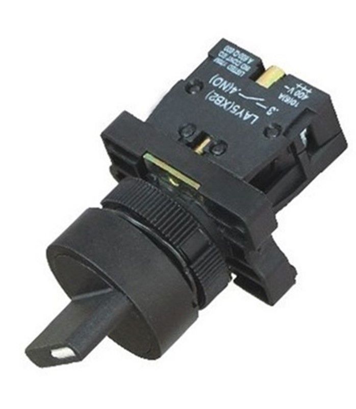 LAY5-ED41 22mm Kısa Mandal 0-1 Yaylı 1NO