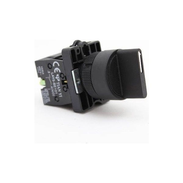 LAY5-ED53 22mm Kısa Mandal 1-0-2 Yaylı 2NO