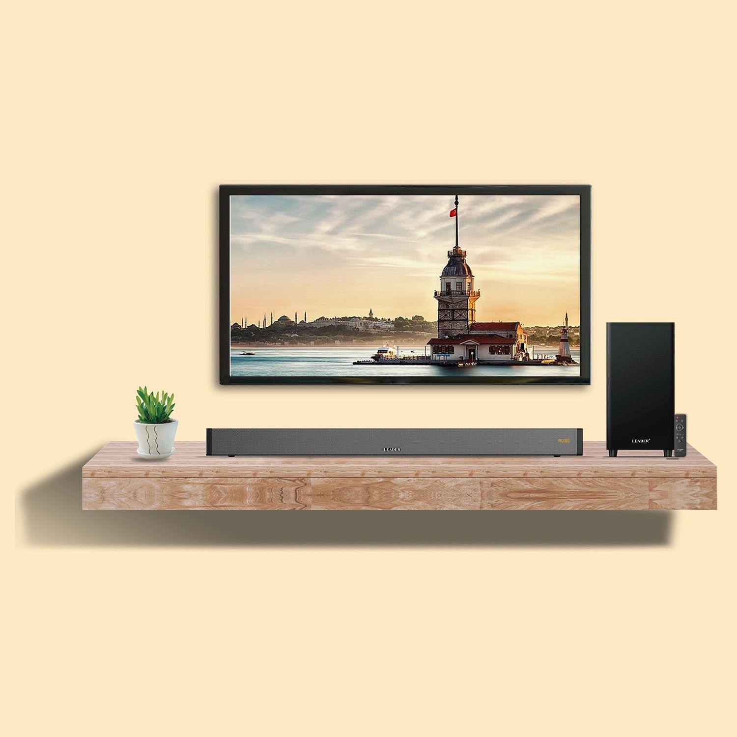 Leader SB33 600W 2.1 Soundbar Ses Sistemi