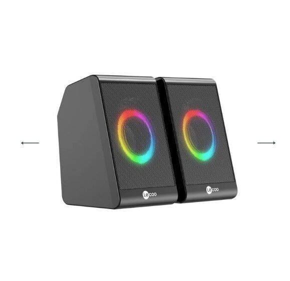 Lecoo DS100 6W 1+1 Hoparlör Siyah