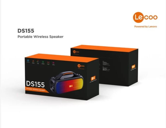 Lecoo DS155 Boombox RGB Bluetooth Hoparlör
