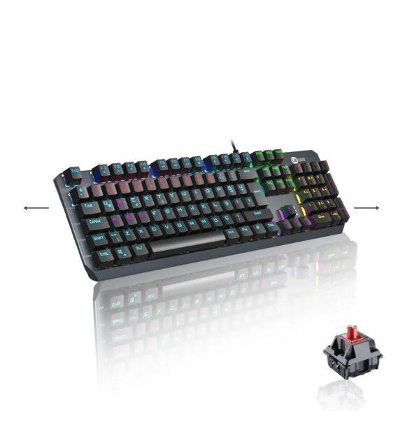 Lecoo GK301 Kablolu RGB Red Switch Oyuncu Klavye