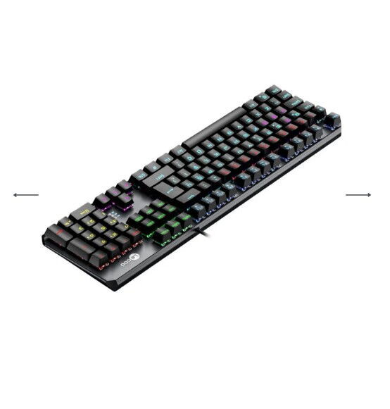 Lecoo GK301 Kablolu RGB Red Switch Oyuncu Klavye