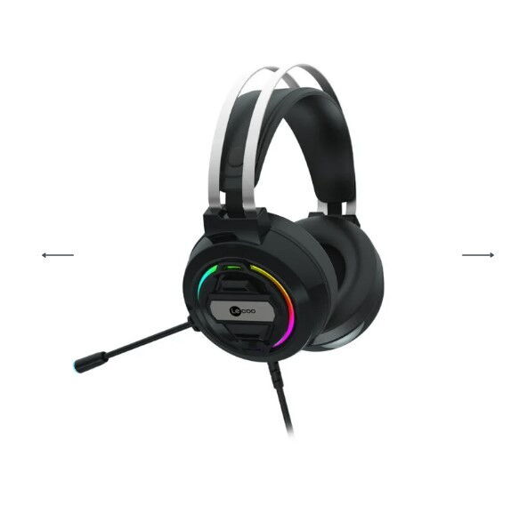 Lecoo HT401 Usb RGB Oyuncu Kulaklık Siyah