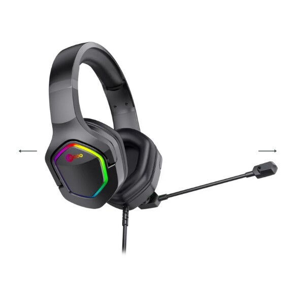 Lecoo HT403 Usb+3.5mm RGB Oyuncu Kulaklık Siyah