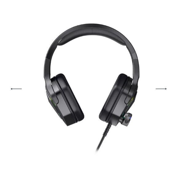 Lecoo HT403 Usb+3.5mm RGB Oyuncu Kulaklık Siyah