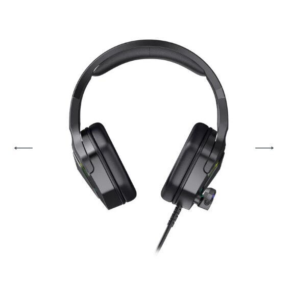 Lecoo HT403 Usb+3.5mm RGB Oyuncu Kulaklık Siyah