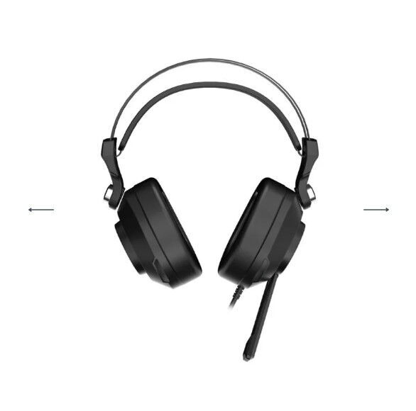 Lecoo HT405 Usb+3.5mm RGB Oyuncu Kulaklık Siyah