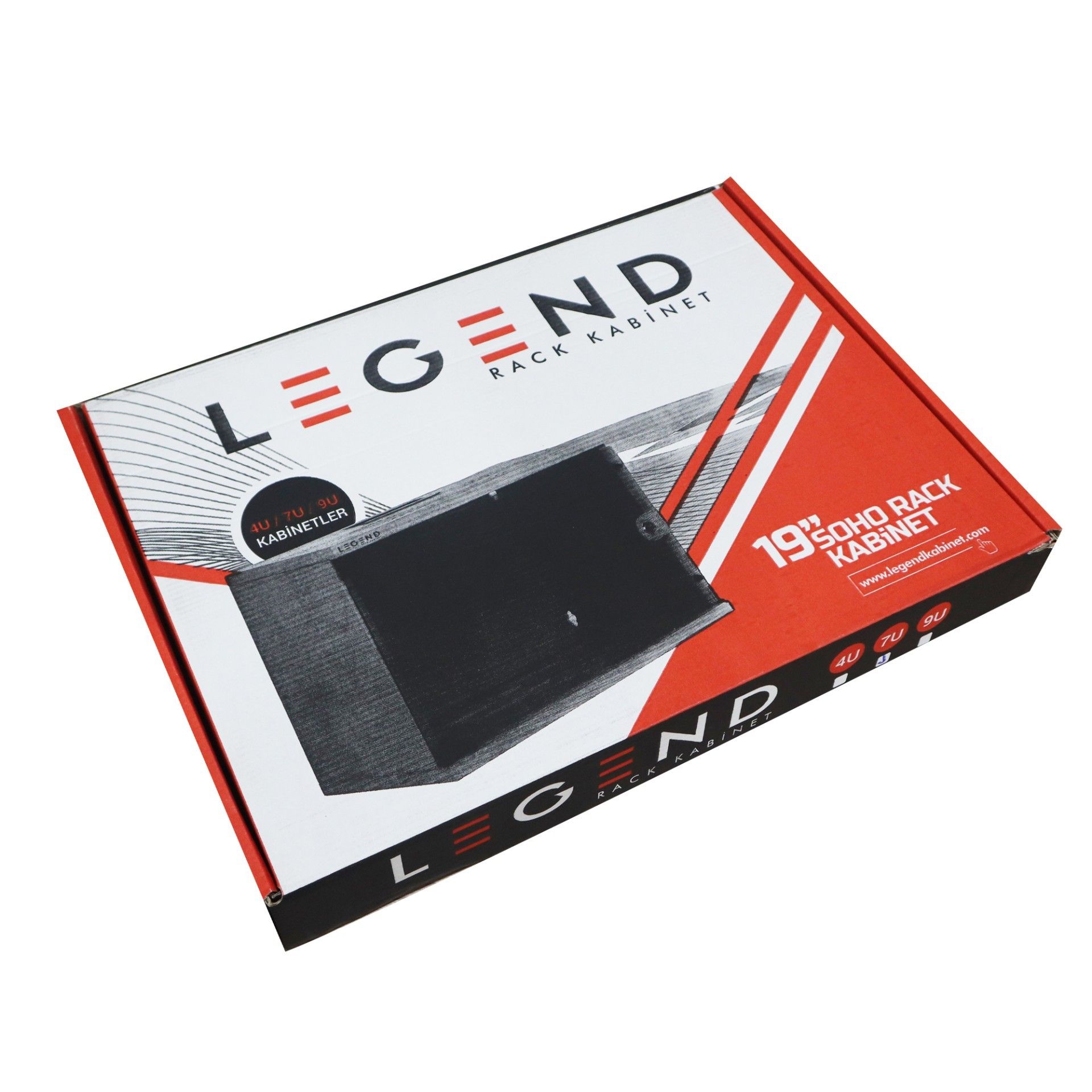 Legend 7U 530x400 Soho Duvar Tipi Rack Kabinet