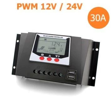 Lexron WP30D 12/24V 30Ah Solar Şarj Kontrol Cihazı