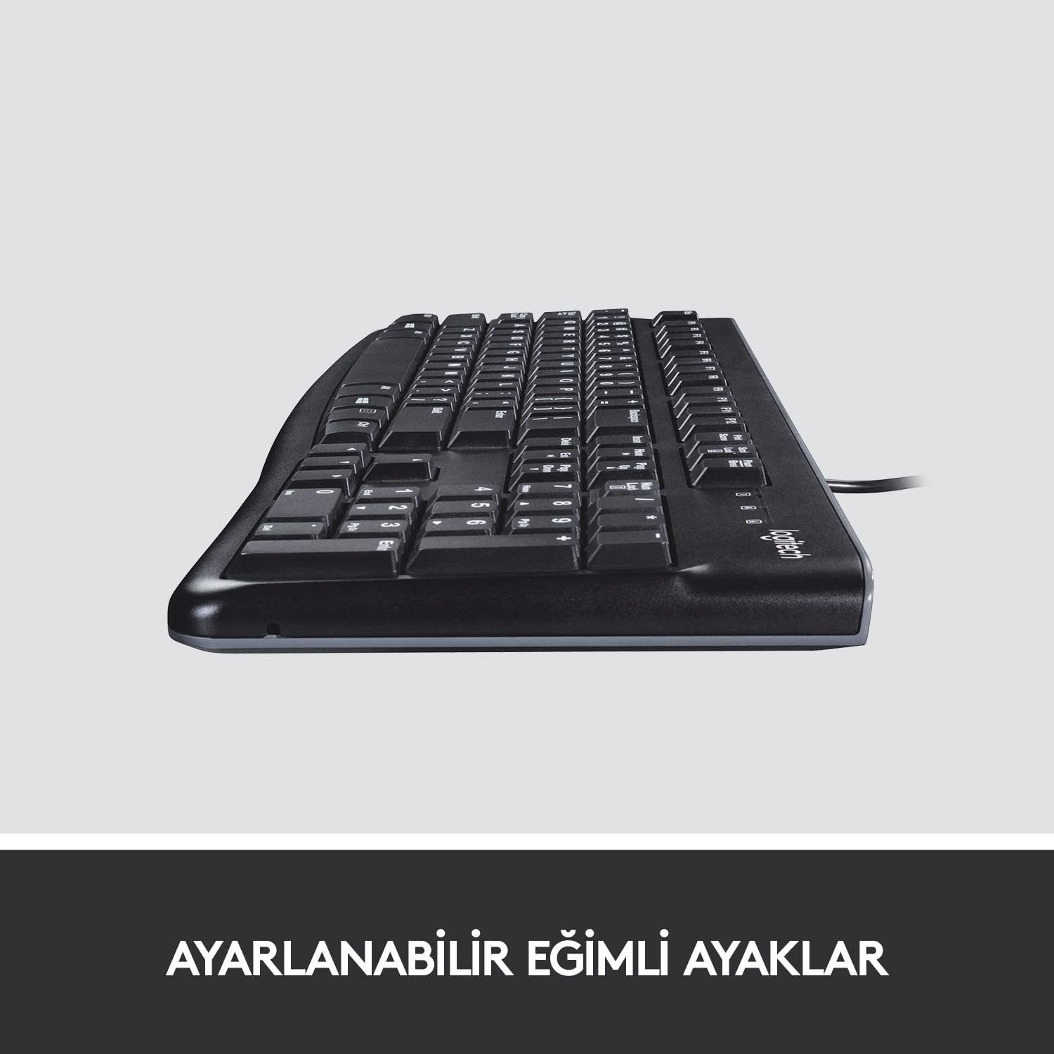 Logitech K120 Kablolu Siyah Klavye