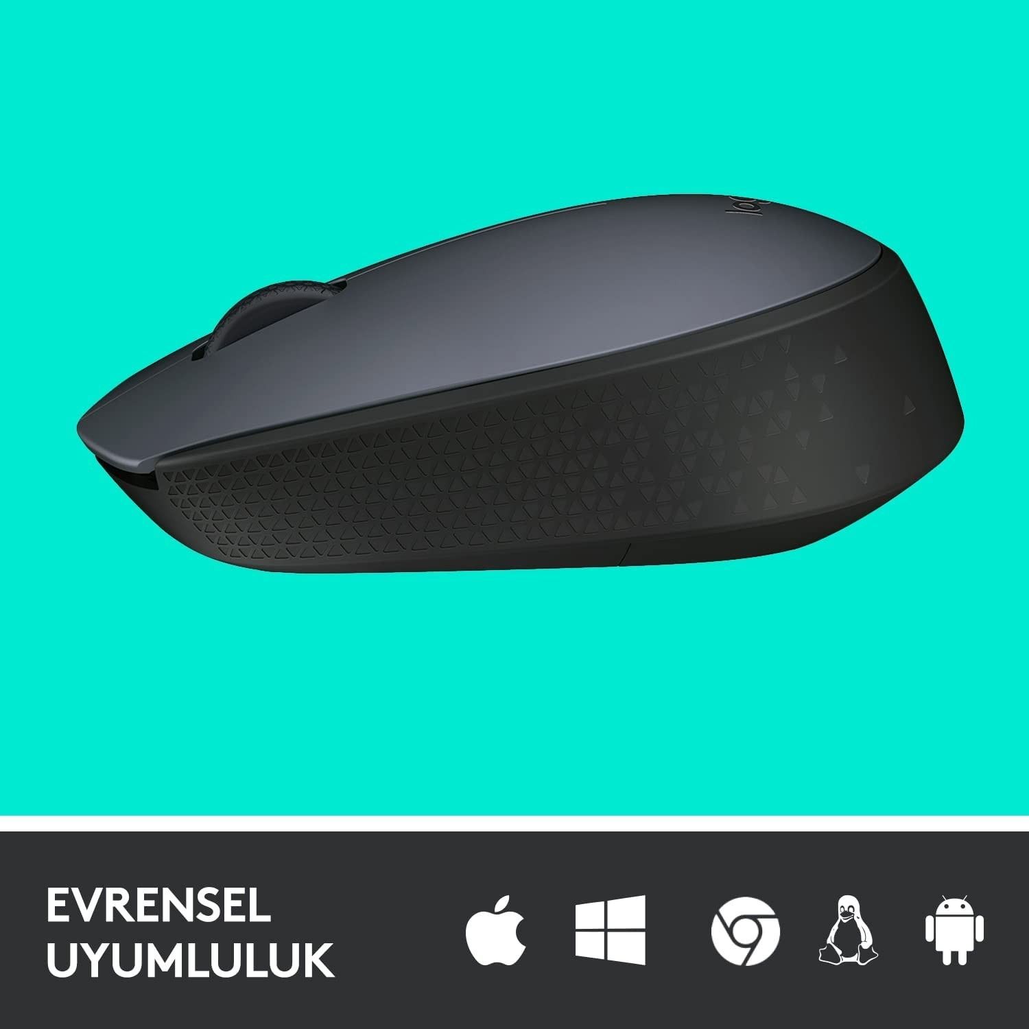 Logitech M170 Kablosuz Mouse Siyah