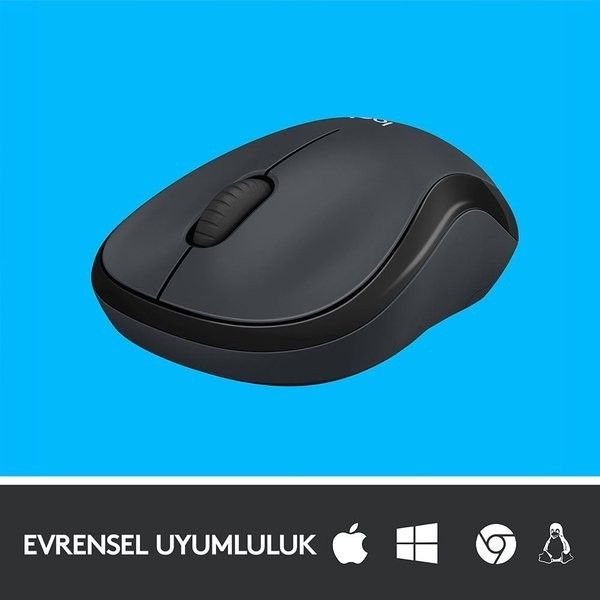 Logitech M220 Silent Kablosuz Mouse Gri