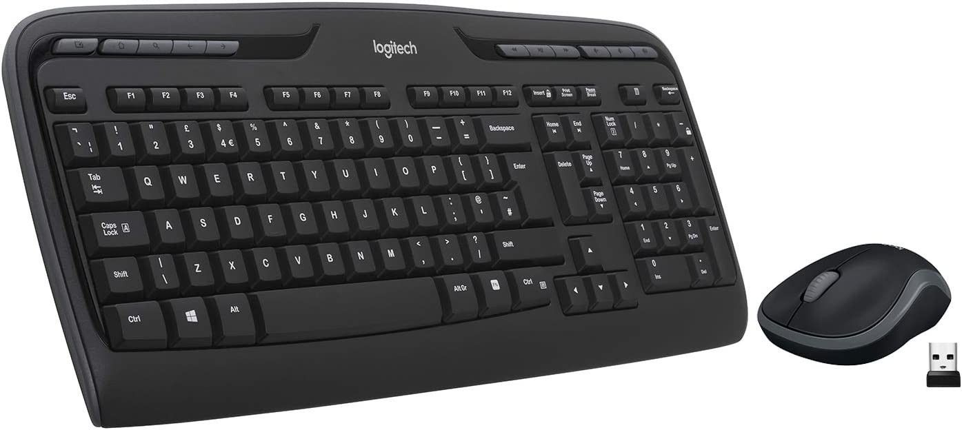 Logitech MK330 Siyah Kablosuz Klavye Mouse Seti