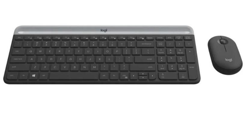 Logitech MK470 Kablosuz Klavye Mouse Seti Siyah