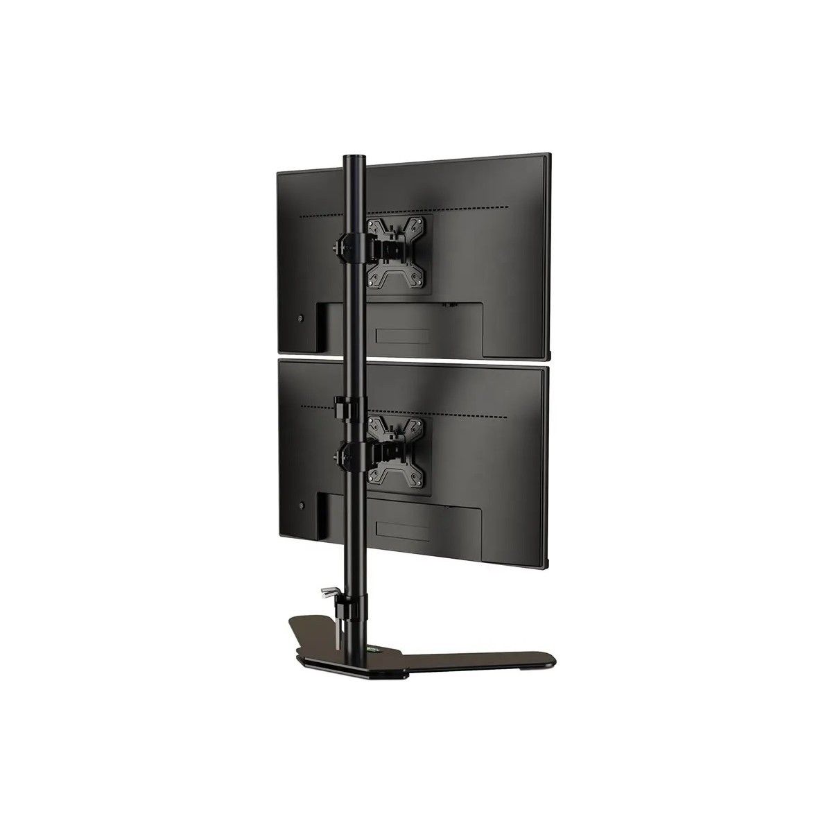 M073 13"-27" Asansörlü Çift Monitör Standı