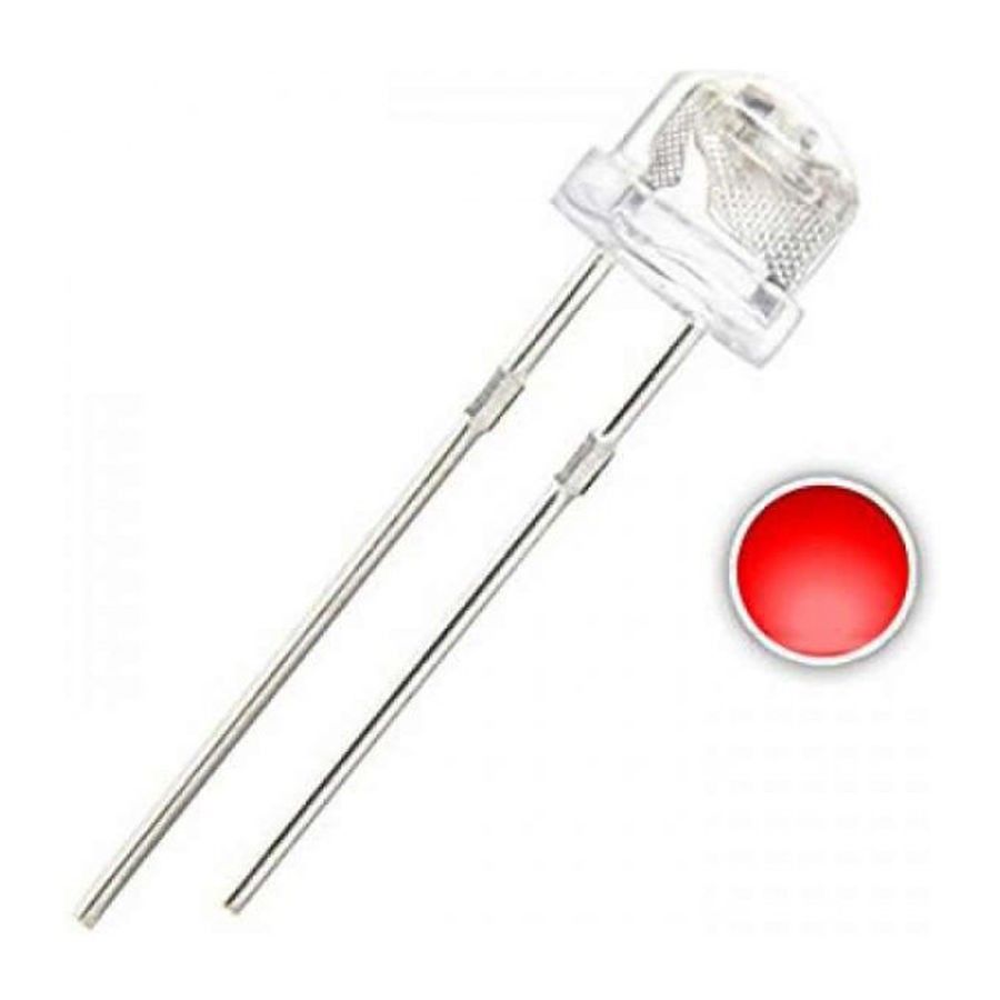 Mantar Led Kırmızı (p1000)