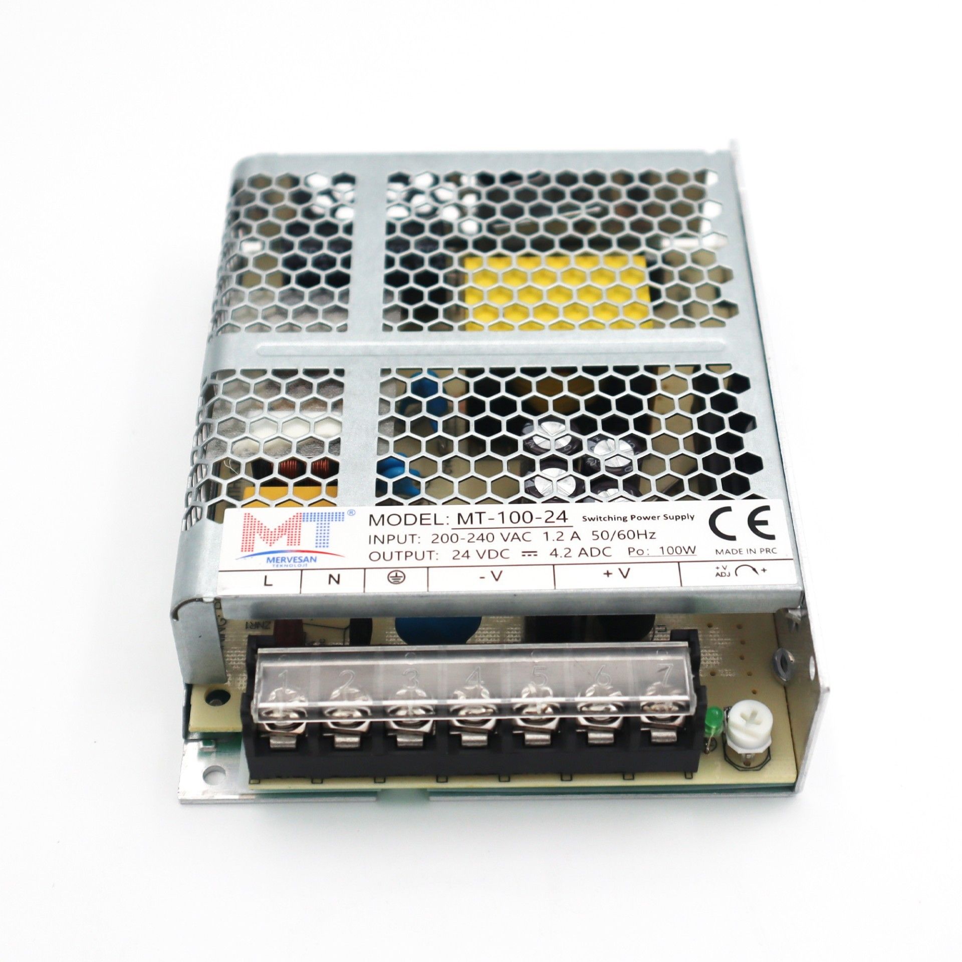 Mervesan MT-100-24 100W 24V 4.2A Metal Kasa Adaptö