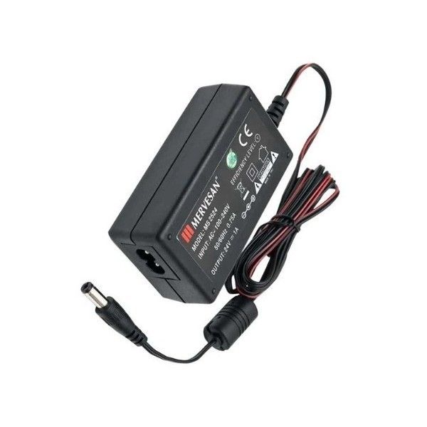 Mervesan MT-2524 25W 24V DC 1A 5.5x2.1mm Masa Tipi