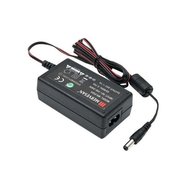 Mervesan MT-2524 25W 24V DC 1A 5.5x2.1mm Masa Tipi