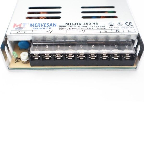 Mervesan MTLRS-350-48 350W 48V 7.3A Metal Kasa Adp