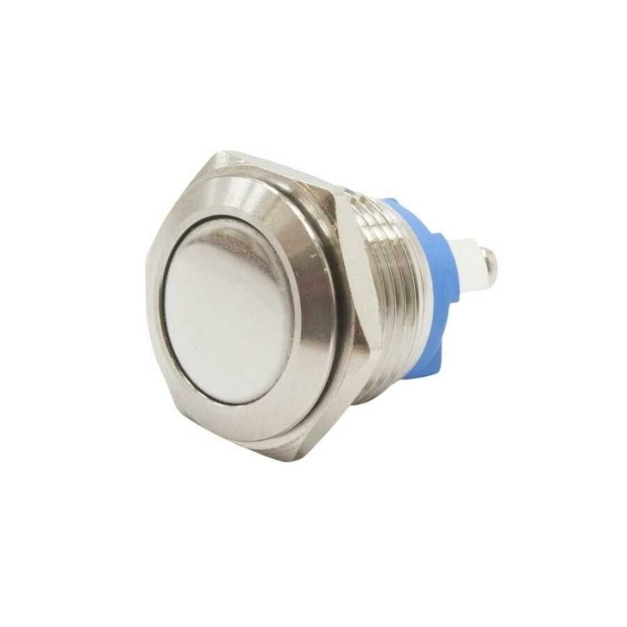 Metal çıkık kafa Buton Yaylı 16mm D40