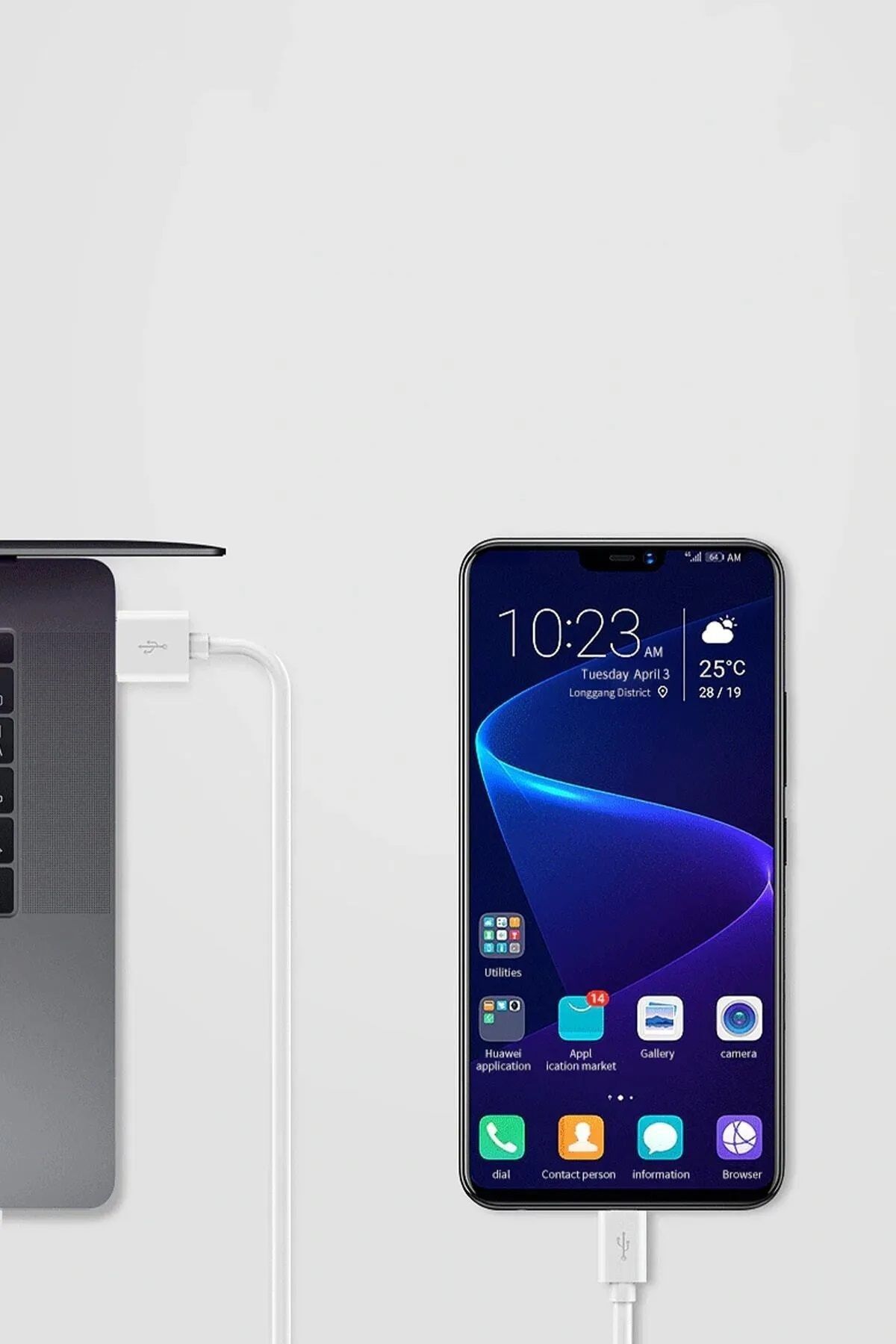 Micro Usb Jaklı 1.5m. Adaptör Kablosu