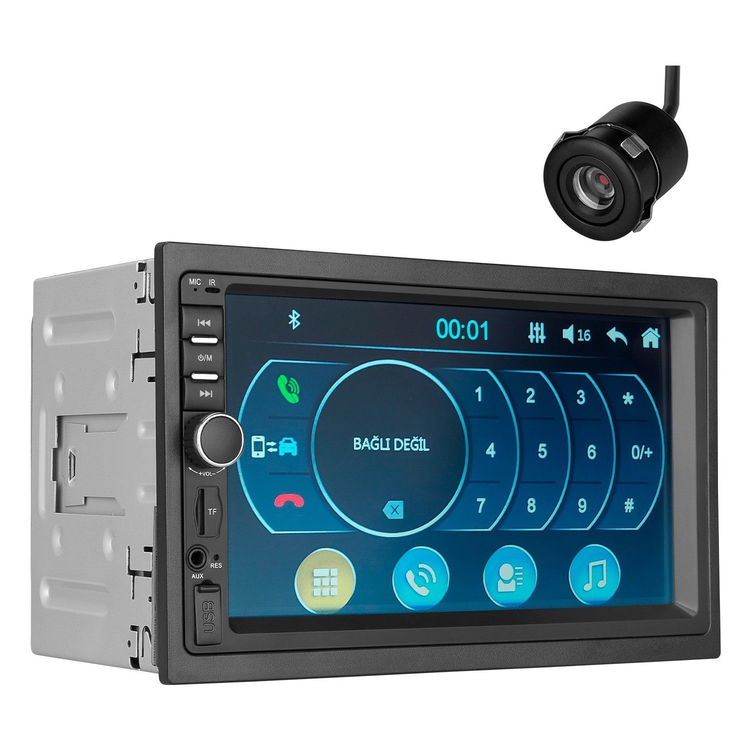 Mikado MC-X200D TFT Double Multimedya Oto Teyp