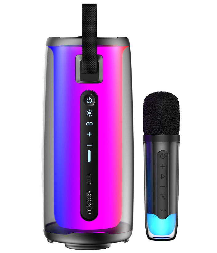 Mikado MD-17BT Capella 10W Mikrofonlu RGB Speaker
