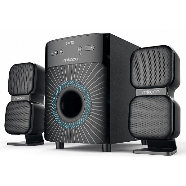 Mikado MD-360BT 2+1 38W Multimedya Speaker