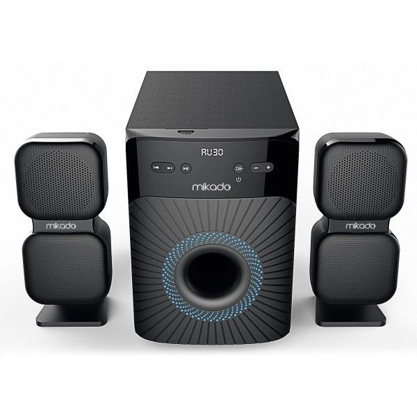 Mikado MD-360BT 2+1 38W Multimedya Speaker