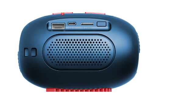 Mikado MD-50BT Harmony 5W Mavi/Kırmızı Speaker