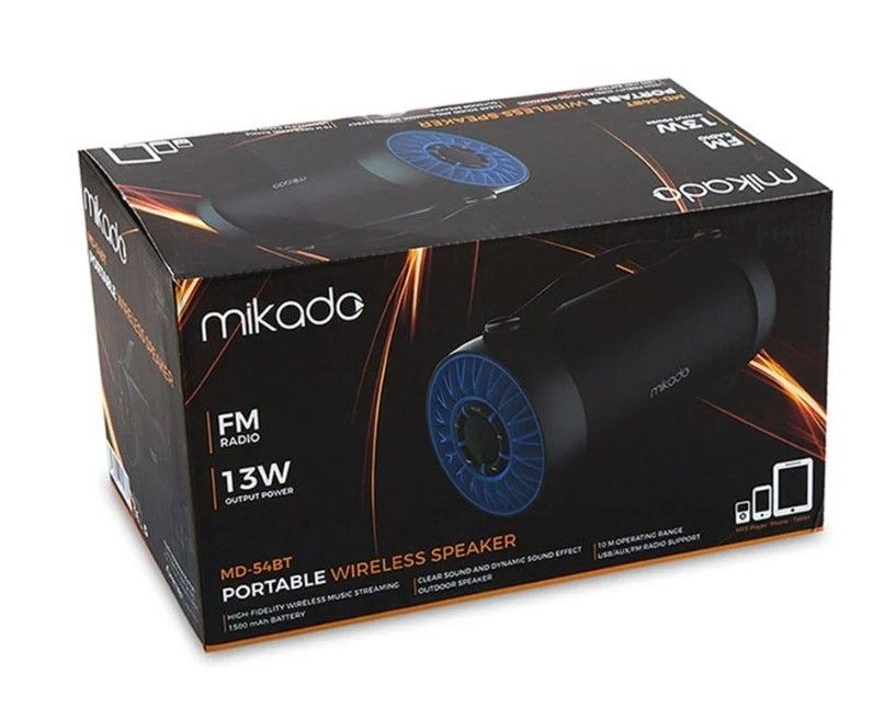 Mikado MD-54BT 13W Bluetooth Hoparlör
