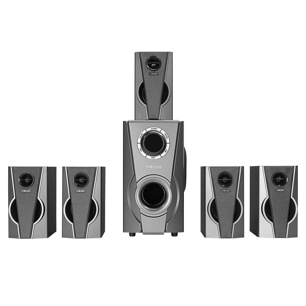 Mikado MD-672BT 5+1 120W Usb Sd Fm BT Speaker Siya