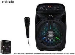 Mikado MD-814KP 15W USB/FM/BT Siyah Mik. Speaker