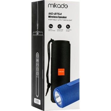 Mikado MD-BT54 Mavi Usb/Aux/TF BT Speaker