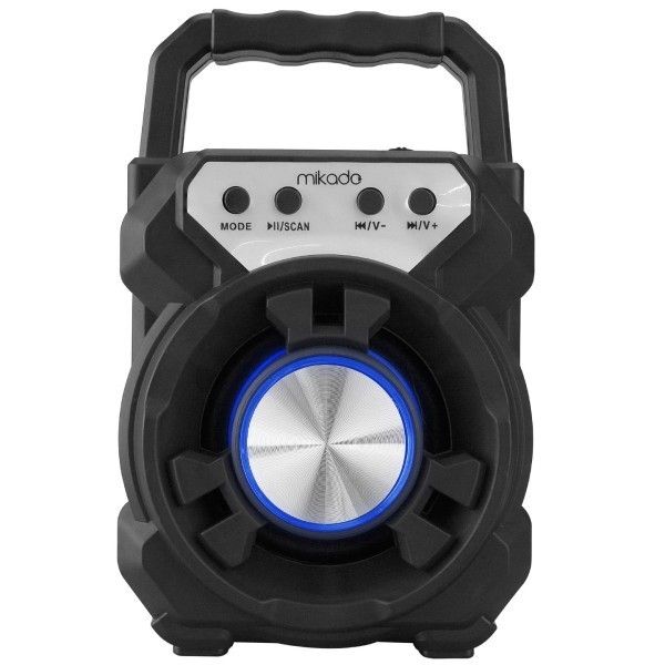 Mikado MD-BT65S 5W 800mAh Siyah Usb Sd BT Speaker