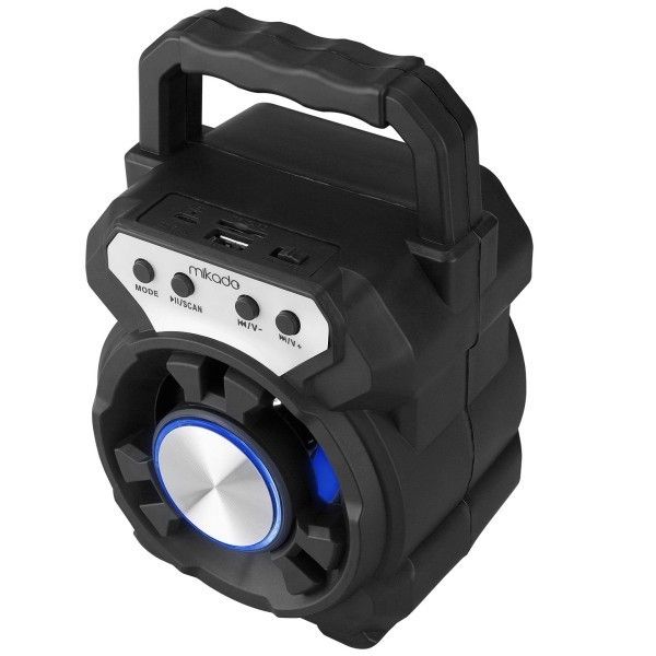 Mikado MD-BT65S 5W 800mAh Siyah Usb Sd BT Speaker