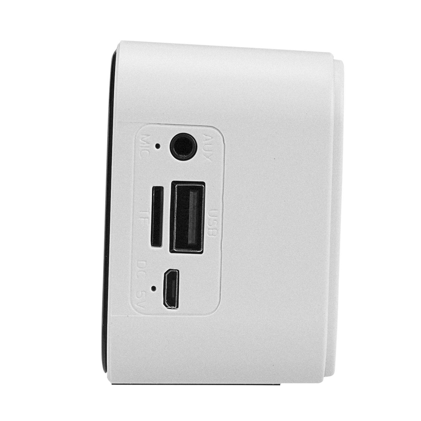 Mikado MD-W5 Beyaz Alarmlı Bluetooth Speaker