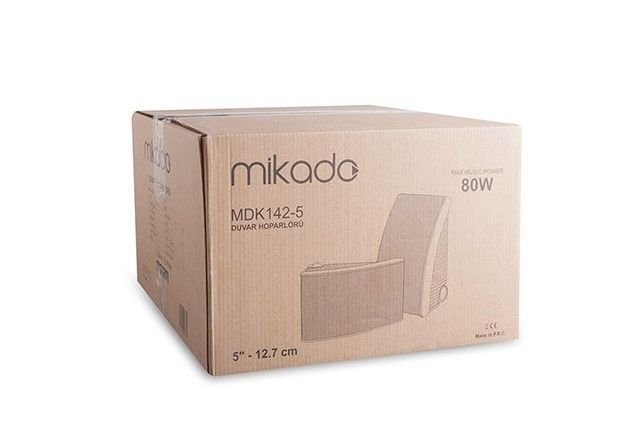 Mikado MDK142-5 12.7cm 20W Max:80W Siyah 2'li DuvH